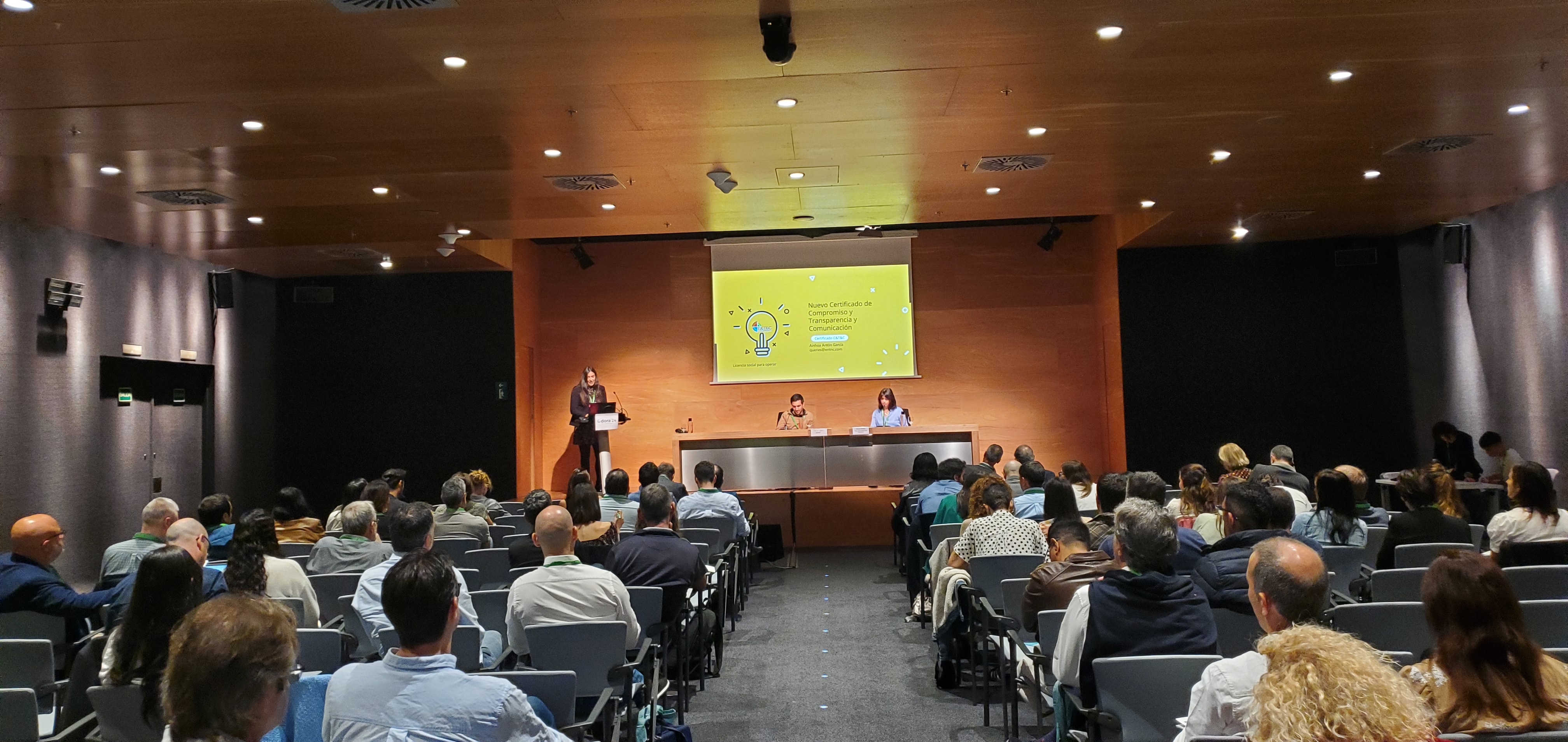 E&T&C Certification Presented at Odora’24 Conference in Bilbao, Spain